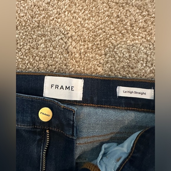 Frame Le High Straight Jeans sz 26 - Picture 2 of 9
